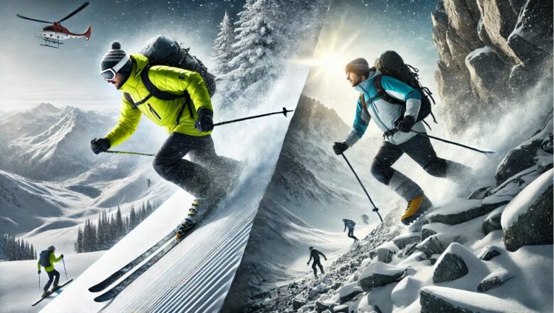 スキーウェアと登山ウェアの共通点と相違点
