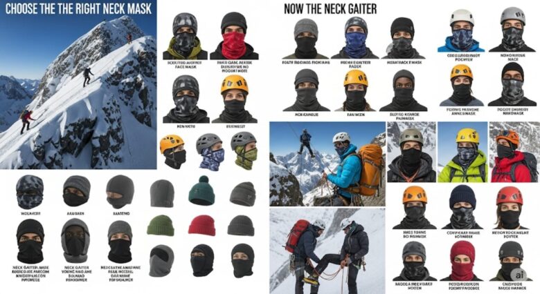 夏登山用ネックゲイターとフェイスマスクの効果的活用