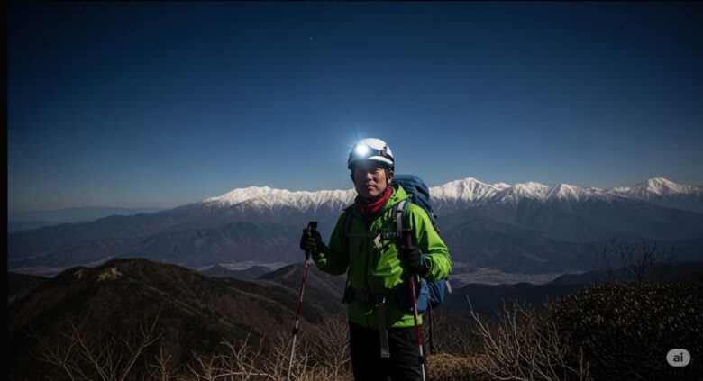 はじめての登山ヘッドライト選び!人気3モデル徹底比較