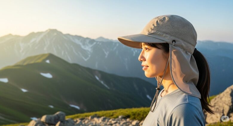 富士登山で使えるユニクロの帽子