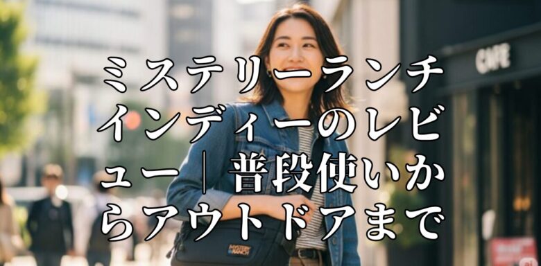 ミステリーランチ インディーのレビュー｜普段使いからアウトドアまで