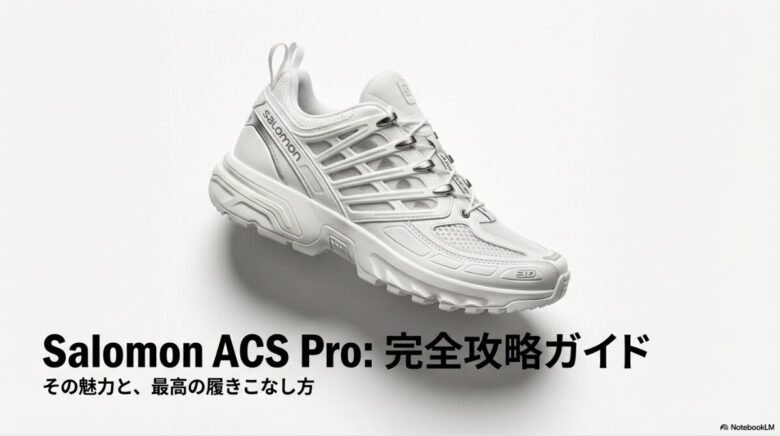 サロモンのACS Pro コーデとサイズ感を解説！メンズ・女子必見