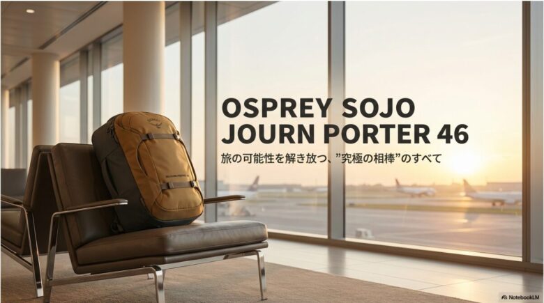 オスプレーのポーター46をレビュー｜機内持ち込みサイズや使い方を徹底解説