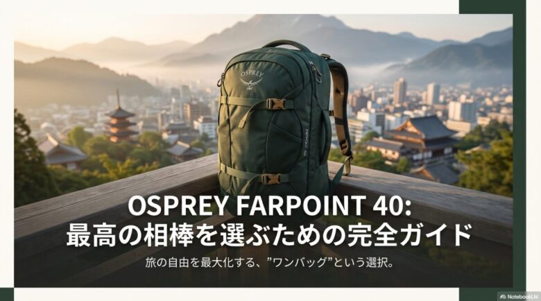 オスプレーのファーポイント40 レビュー！現行モデルの進化とLCC対策