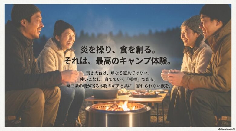 炎を自在に操って美味しい料理を作る最高の体験のイメージ