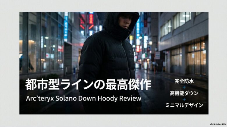 ソラノダウンフーディのレビュー！暖かさやサイズ感を徹底解説